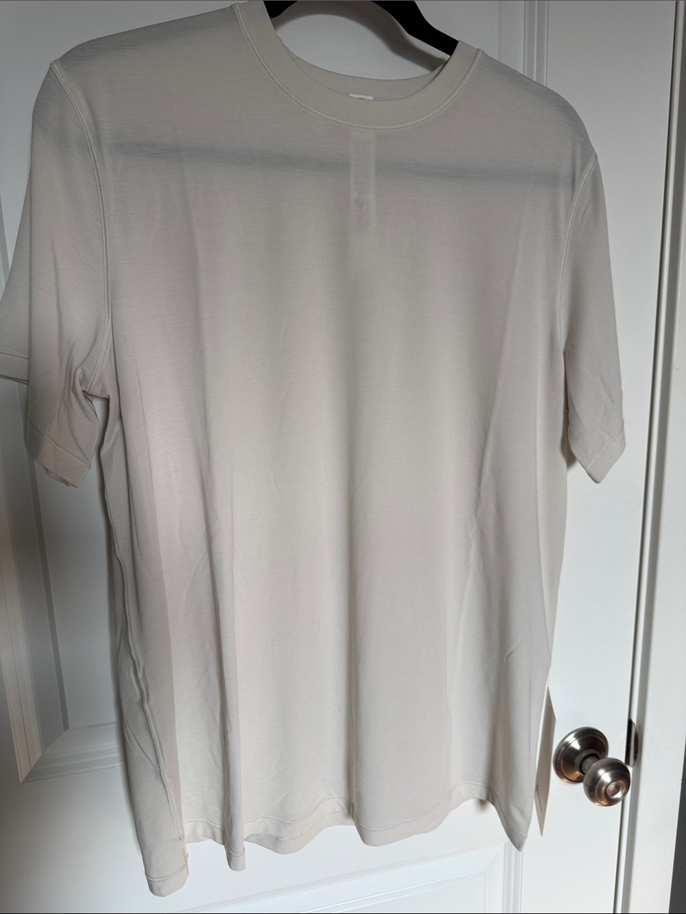 lululemon athletica Men's Crew Tee in Light Beige